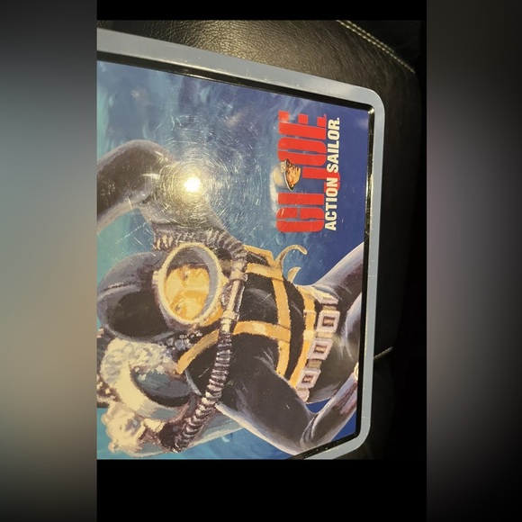 G.I JOE Vintage 1997 Action Sailor Metal Tin Lunch Box Hasbro - Picture 7 of 8